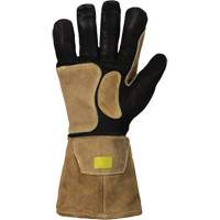 Endura&reg; 505GP MIG Welding Gloves, Grain Goatskin, Size Medium Cam Industrial