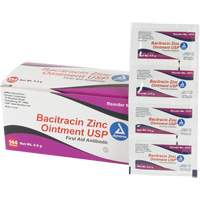 Bacitracin Zinc First Aid Packets, Ointment, Antibiotic SHG029 | Cam Industrial