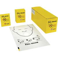 Laerdal&reg; Face Shield, Single Use Faceshield, Class 1/Class 2 Cam Industrial