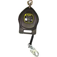 Falcon+ Self-Retracting Lifeline, 50', Galvanized Steel, Swivel Cam Industrial