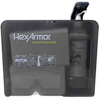 Wall Mounted Eyewear Cleaning Station, Metal, 11.8" L x 10.4" H Cam Industrial