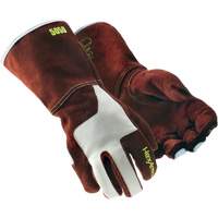 HeatArmor&reg; 5050 Welding Gloves, Split Cowhide, Size Small/7 Cam Industrial