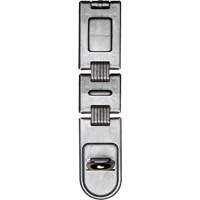 Double-Hinged Security Hasp, Silver SHG530 | Cam Industrial