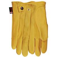 Durabull Roper Gloves, 6, Grain Cowhide Palm Cam Industrial