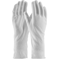 Gants d'inspection de qualit&eacute; sup&eacute;rieure CleanTeam, Coton, Poignet Non ourl&eacute;, Taille unique Cam Industrial