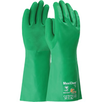 Gants r&eacute;sistants aux produits chimiques ATG MaxiChem, Taille Petit, 14" lo, Nitrile Cam Industrial