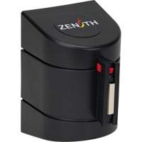 Barri&egrave;re murale magn&eacute;tique avec bande magn&eacute;tique, Plastique, Fixation magn&eacute;tique, 15', Ruban Noir et jaune Cam Industrial