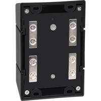 Barri&egrave;re murale magn&eacute;tique avec bande magn&eacute;tique, Plastique, Fixation magn&eacute;tique, 15', Ruban Noir et jaune Cam Industrial