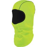 N-Ferno 6821HCV Balaclava Face Mask, Fleece, High-Visibility Lime-Yellow Cam Industrial
