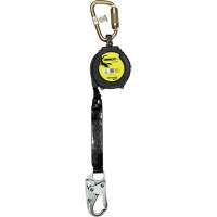 Miller TurboLite+ Scorpion Personal Fall Limiter, 9', Web, Stationary Cam Industrial