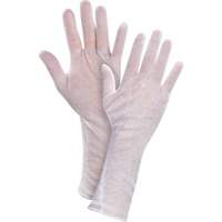 Lightweight Inspection Gloves, Poly/Cotton, Hemmed Cuff, Men's SHH457 | Cam Industrial