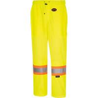5999PW Pantalon de s&eacute;curit&eacute; routi&egrave;re pour femmes, Polyester, T-petit, Jaune lime haute visibilit&eacute; Cam Industrial