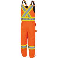 5040 Combinaisons de s&eacute;curit&eacute; matelass&eacute;e imperm&eacute;able, Polyester, Petit, Orange haute visibilit&eacute; Cam Industrial