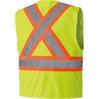 6689 Veste haute visibilit&eacute;, Jaune lime haute visibilit&eacute;, 4T-Grand, Polyester Cam Industrial