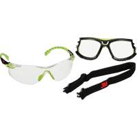 Solus 1000 Series Safety Glasses, Clear Lens, Anti-Fog/Anti-Scratch, ANSI Z87+/Meets/Exceeds CSA Z94.3 Cam Industrial