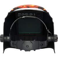 Leadhead&reg; Auto Darkening Welding Helmet, 3.8" L x 3.4" W View Area, 9 - 13 Shade Range Cam Industrial