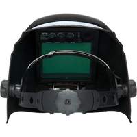 Leadhead&reg; Auto Darkening Welding Helmet, 3.8" L x 3.4" W View Area, 9 - 13 Shade Range, Black Cam Industrial