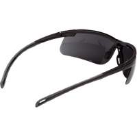 Ever-Lite&reg; Safety Glasses, Dark Grey Lens, ANSI Z87+/Meets/Exceeds CSA Z94.3 Cam Industrial