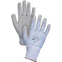 Gants &eacute;lastiques &eacute;cologiques r&eacute;sistants &agrave; la coupe, Taille 7, Calibre 13, Rev&ecirc;tement Polyur&eacute;thane, Enveloppe en PEHP/rPET, ASTM ANSI niveau A2 Cam Industrial