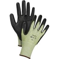 Gants &eacute;lastiques &eacute;cologiques sans coutures r&eacute;sistants &agrave; la coupe, Taille 7, Calibre 13, Rev&ecirc;tement Polyur&eacute;thane, Enveloppe en PEHP/rPET, ASTM ANSI niveau A4 Cam Industrial
