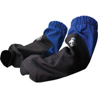 BSX&reg; FR Cotton Sleeves, 19" L, Black/Blue Cam Industrial