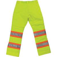 Pantalon de s&eacute;curit&eacute; isolant et extensible pour femmes, Polyester, T-petit, Jaune lime haute visibilit&eacute; Cam Industrial
