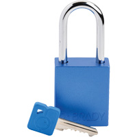 Cadenas de s&eacute;curit&eacute;, Cadenas de s&eacute;curit&eacute;, Cl&eacute;s diff&eacute;rentes, Aluminium, Largeur de 1-1/2" Cam Industrial