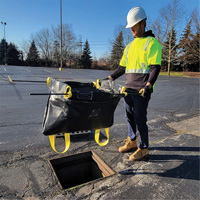 2' x 2' Sentinel&reg; Woven Silt Bag Storm Cam Industrial