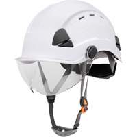 Casque de s&eacute;curit&eacute; Fibre Metal, R&eacute;pond aux normes CSA type 1, Suspension Rochet, Ventil&eacute; Cam Industrial
