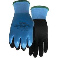 Gants hydrofuges Stealth Black Ops, Taille Petit, Calibre 15, Rev&ecirc;tement Latex de caoutchouc, Enveloppe en Fibre de verre/Polyester, ASTM ANSI niveau A4 Cam Industrial