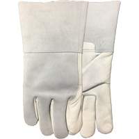 2757E Fabulous Fabricator Fitter's Gloves, Small, Grain Cowhide Palm, Cotton Fleece Inner Lining Cam Industrial