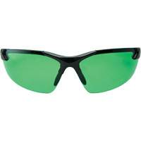 Zorge G2 Safety Glasses, Green Lens, Anti-Scratch, ANSI Z87+/MCEPS GL-PD 10-12/Meets/Exceeds CSA Z94.3 Cam Industrial