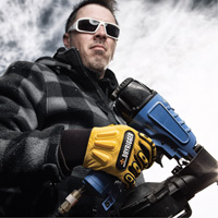 The Original Dryrigger Gloves, 7/Small, Suede Palm, Slip-On Cuff Cam Industrial