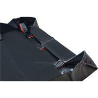 Berme d&eacute;ployable &agrave; mur IBX, Capacit&eacute; 1077 gal. US, 12' la x 12' lo x 12" h, Support &agrave; encliqueter Cam Industrial