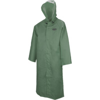 851 Hurricane Long Coat with Detachable Hood, Small, Green Cam Industrial