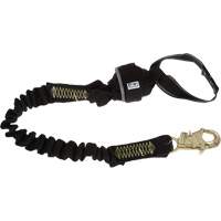Shock Absorbing Arc Flash Web Lanyard, 6', Snap Hook Center, Choke-Off Loop Leg Ends, Kevlar&reg;/Nomex&reg; Cam Industrial