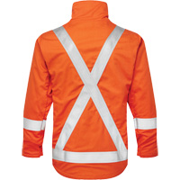 Veste aviateur d'&eacute;t&eacute; Skyline UltraSoft 7 oz., Petit, Orange haute visibilit&eacute; Cam Industrial