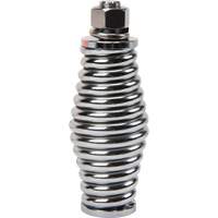 Tige de s&eacute;curit&eacute; robuste, Fixation Filet&eacute;, Hauteur 5', Orange avec X r&eacute;fl&eacute;chissant Cam Industrial