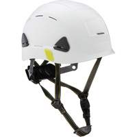 Casque de s&eacute;curit&eacute; d'escalade Fibre Metal, R&eacute;pond aux normes CSA type 2, Suspension Rochet, Ventil&eacute; Cam Industrial