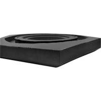 Rubber Channelizer Base, 15 lbs. Cam Industrial