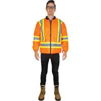 Waterproof 7-in-1 Winter Parka, High Visibility Orange, Medium Cam Industrial