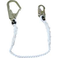 LAN-1242-4 Longe &agrave; corde de retenue 5/8", 1 branches, 4', Classe CSA A Cam Industrial