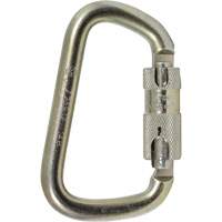CP-03015-1 Zinc Plated Carabiner with 1" Gate Opening, Steel Cam Industrial