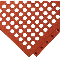 Tuiles ouvertes &agrave; imbrication en caoutchouc pour planchers 24/Seven Locksafe Grade A Cam Industrial