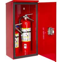 Heavy-Duty Outdoor Fire Extinguisher Cabinet, 14" W x 28" H x 10" D Cam Industrial