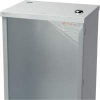 Light-Duty Fire Extinguisher Cabinet, 8" W x 22" H x 6" D Cam Industrial