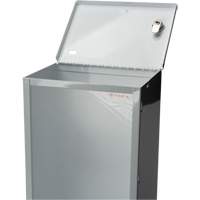 Light-Duty Fire Extinguisher Cabinet, 8" W x 22" H x 6" D Cam Industrial