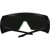 SecureFit 3700 Series Safety Glasses SF3750AS-BLK, Grey/IR 5.0 Lens, Anti-Scratch, ANSI Z87+/Meets/Exceeds CSA Z94.3 Cam Industrial