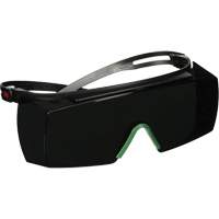 SecureFit 3700 Series Safety Glasses SF3750AS-BLK, Grey/IR 5.0 Lens, Anti-Scratch, ANSI Z87+/Meets/Exceeds CSA Z94.3 Cam Industrial