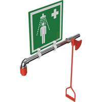 Douche de rinçage, Montage sur canalisation circulaire Cam Industrial